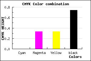#432D2D color CMYK mixer