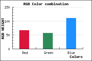 rgb background color #43396F mixer