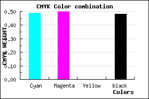 #434284 color CMYK mixer