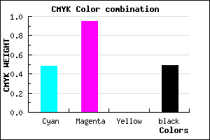 #430781 color CMYK mixer