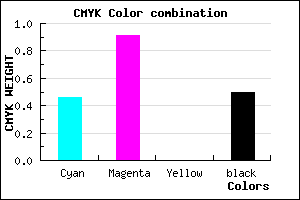 #440B7F color CMYK mixer
