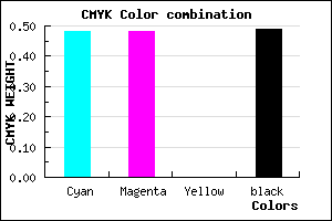 #444482 color CMYK mixer