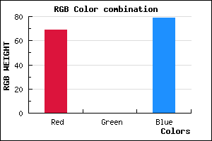 rgb background color #45004F mixer