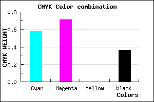 #452FA3 color CMYK mixer
