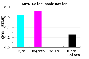 #4537BF color CMYK mixer