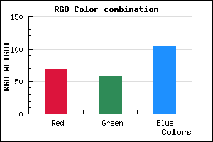 rgb background color #453A68 mixer