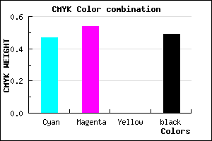 #453C82 color CMYK mixer