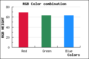 rgb background color #453F3F mixer