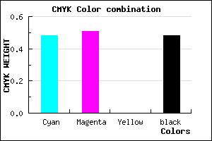 #454185 color CMYK mixer