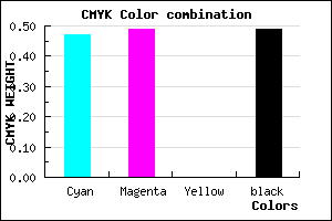 #454383 color CMYK mixer