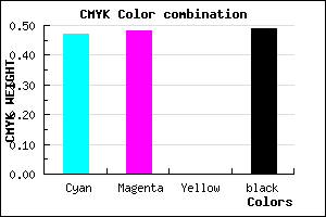 #454482 color CMYK mixer