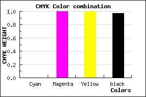 #070000 color CMYK mixer