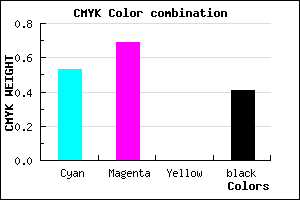 #462E96 color CMYK mixer