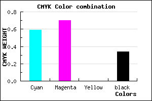 #4633A9 color CMYK mixer