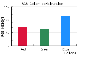 rgb background color #463F73 mixer