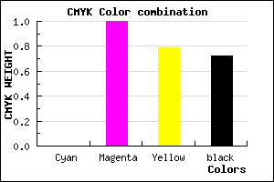 #47000F color CMYK mixer