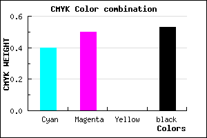 #473B77 color CMYK mixer