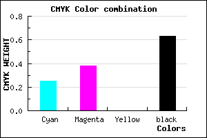 #473B5F color CMYK mixer