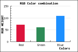 rgb background color #473C6C mixer