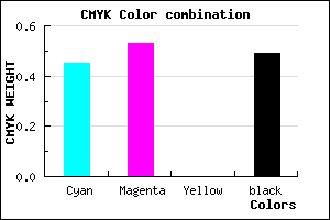 #473D81 color CMYK mixer