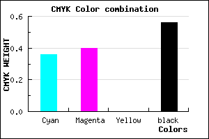#47436F color CMYK mixer