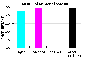 #474482 color CMYK mixer