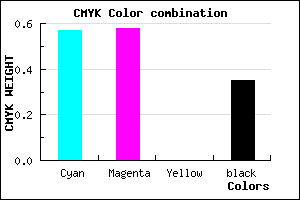#4745A5 color CMYK mixer