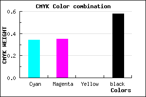 #47466C color CMYK mixer