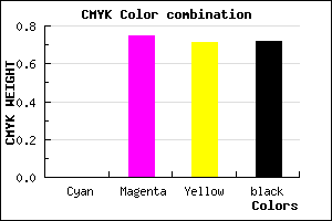 #481215 color CMYK mixer