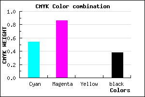 #48169E color CMYK mixer
