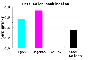 #482CA5 color CMYK mixer