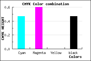 #483687 color CMYK mixer