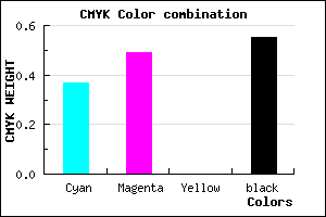 #483A72 color CMYK mixer
