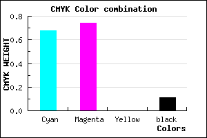 #483AE2 color CMYK mixer