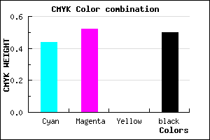 #483E80 color CMYK mixer