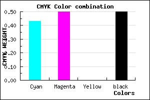#483F7F color CMYK mixer