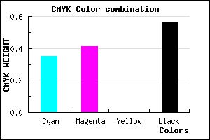 #48416F color CMYK mixer
