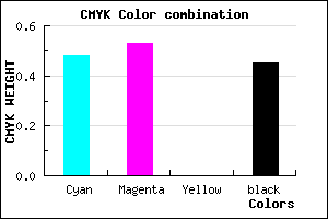 #48418B color CMYK mixer