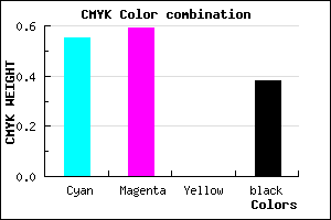 #48419F color CMYK mixer