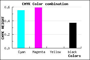 #4841A0 color CMYK mixer
