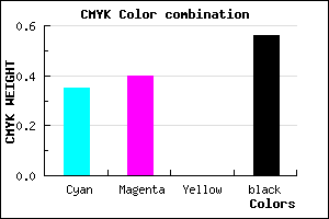 #48436F color CMYK mixer