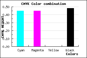#484884 color CMYK mixer