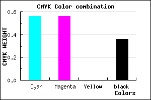 #4848A2 color CMYK mixer