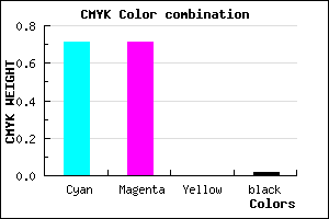 #4848F9 color CMYK mixer