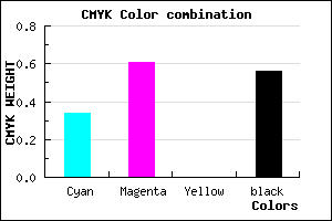 #492B6F color CMYK mixer