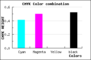 #493D7B color CMYK mixer