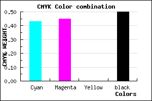 #494680 color CMYK mixer