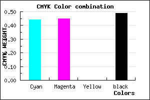 #494882 color CMYK mixer