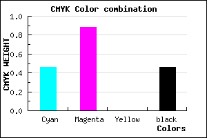 #4A1189 color CMYK mixer