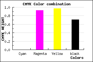 #4A0502 color CMYK mixer